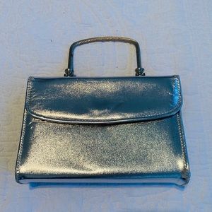 Vintage silver clutch